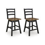 Wildenauer Counter Height Swivel Barstool