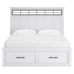 Ashbryn King Panel Bed, Dresser, Mirror and 2 Nightstands - Image 10