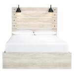 Cambeck Queen Panel Storage Bed and 2 Nightstands - Image 3