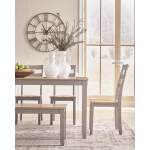 Harperfeld Dining Table and 4 Chairs and Bench (Set of 6) - Image 7