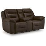 Beaman Peak Reclining Loveseat with Console - Image 2