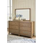 Cabalynn King Panel Bed with Storage, Dresser and Mirror - Image 19