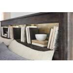 Drystan Queen Bookcase Headboard - Image 6