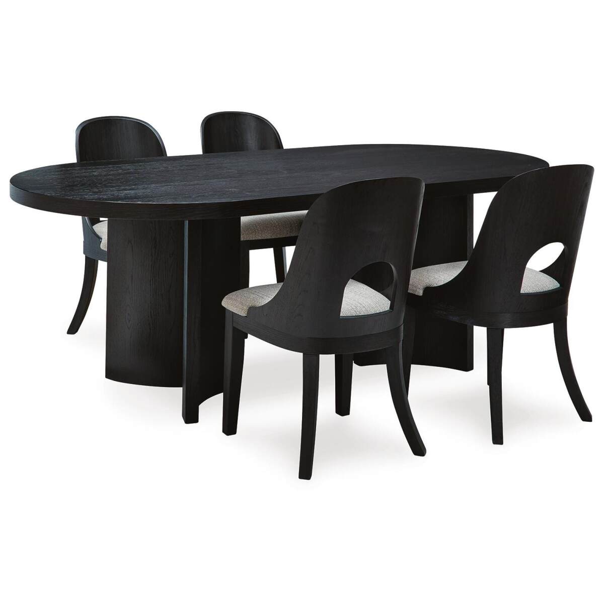 e51b92fbff41497ccb7ae97a9b4bfdcc Rowanbeck Dining Table and 4 Chairs - Image 1