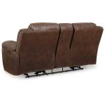 Stoneland Reclining Loveseat with Console - Image 6