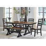 Wildenauer Dining Table, 4 Chairs and Bench - Image 2