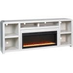 Taylor 84" Fireplace Console MYY1960-MBL - Image 7