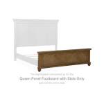 Karallin Queen Panel Footboard with Slats