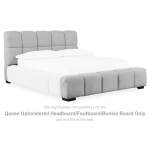 Grendusk Queen Upholstered Headboard/Footboard/Bunkie Board - Image 2