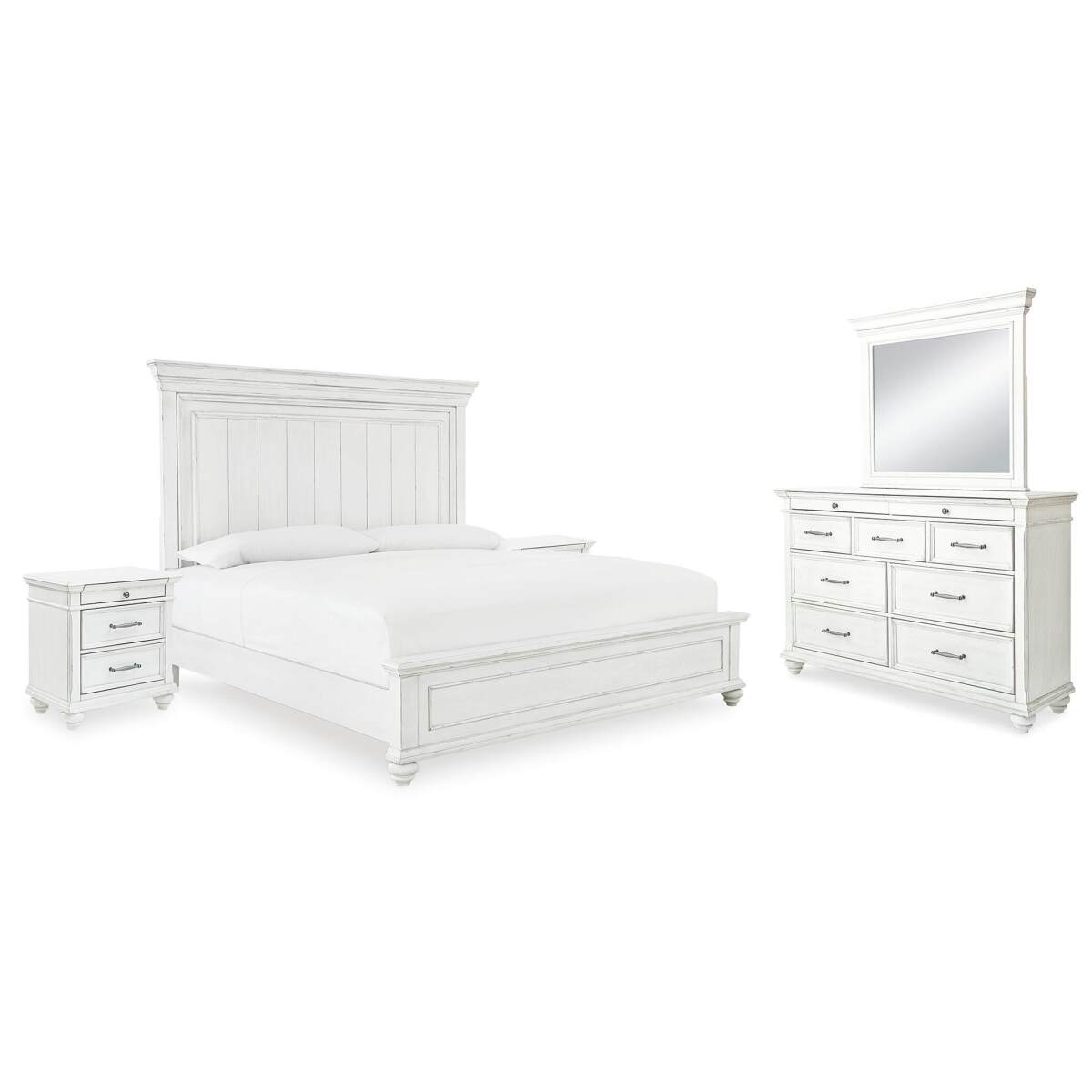 e5f6dce153cee11aaaaa658baf51b26a Kanwyn Queen Panel Bed, Dresser, Mirror and 2 Nightstands - Image 1