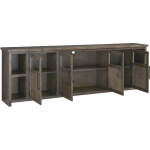 Finnegan 98" Console W/ 4 Doors MTT1270-WHI - Image 4