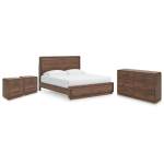 Fortlorn King Panel Bed, Dresser and 2 Nightstands - Image 2