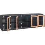 Chelsea 96" Console W/ 4 Doors MSS1270NWT-BLK - Image 4