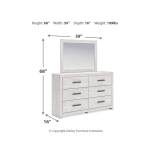 Cayboni King Panel Bed, Dresser, Mirror, Chest and 2 Nightstands - Image 10