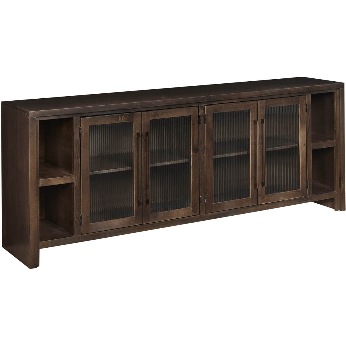 e87e009ae38d275eae4a0db189186f9c Tatum 84" Console W/ 4 Doors MUU1260-MBL - Image 1