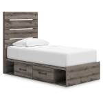 Graystorm Twin Panel Storage Bed