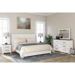 Gerridan King Panel Bed, Dresser, Mirror and 2 Nightstands - Image 2