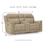 Next-Gen Durapella Power Reclining Loveseat with Console - Image 5