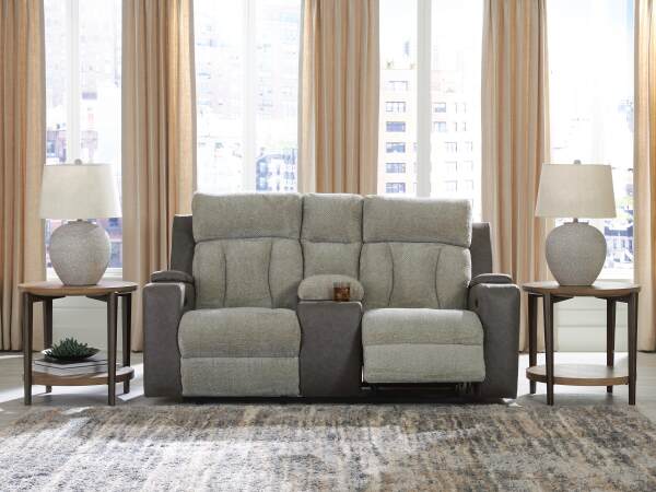 Branthorpe Power Reclining Loveseat with Console - Image 3