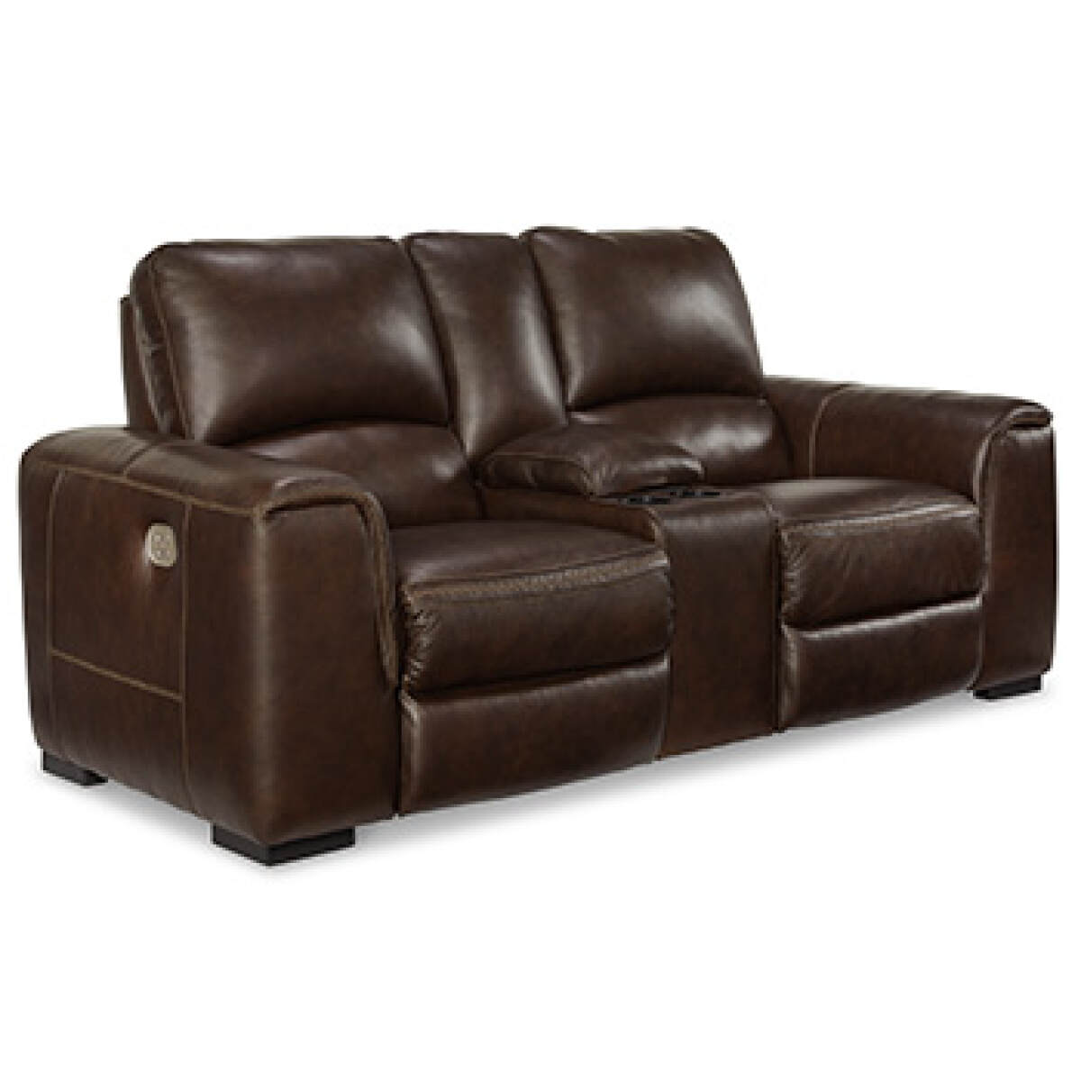 ea023908cee70644a080f7b05f2f7e09 Alessandro Power Reclining Loveseat with Console - Image 1