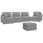 Modmax 4-Piece Sectional and Ottoman