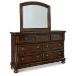 Porter Queen Panel Bed, Dresser, Mirror and 2 Nightstands - Image 3