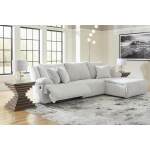 Top Tier 3-Piece Reclining Sectional Sofa Chaise - Image 6