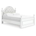 Kozlani Full Upholstered Panel Bed, Dresser and Mirror - Image 4