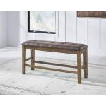 Urbinforte Counter Height Extension Dining Table, 4 Barstools and Bench - Image 14