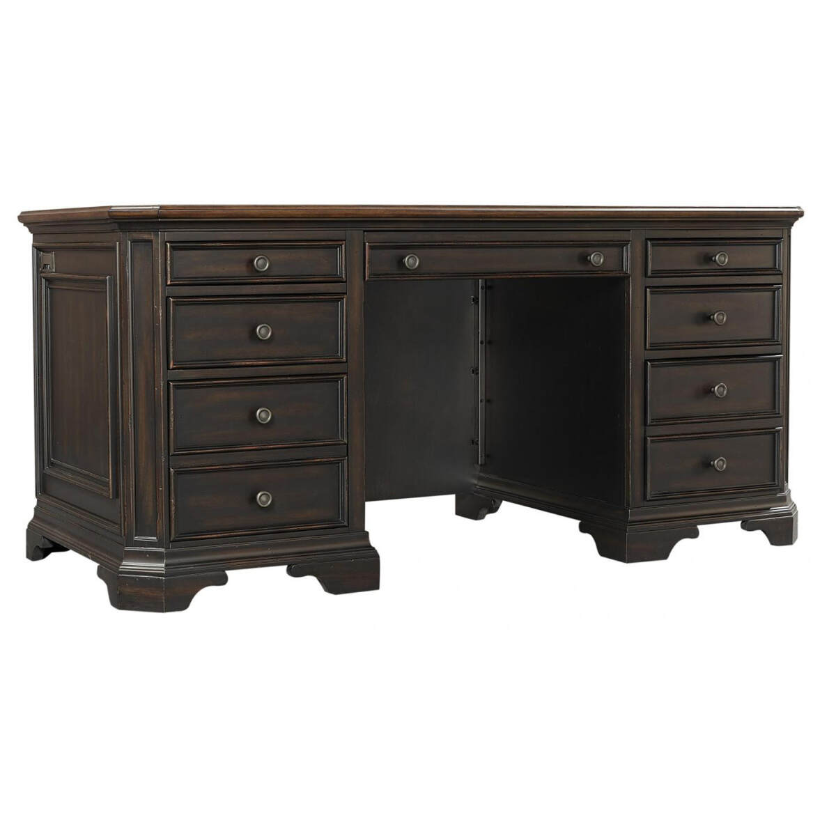 eb28bf553efdfe4970599db6a384e877 Hampton 66" Executive Desk I242-303 - Image 1