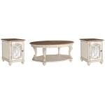 Realyn Coffee Table and 2 End Tables - Image 2