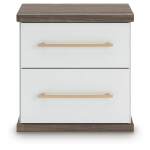 Kendanport Queen Upholstered Bed and 2 Nightstands - Image 10