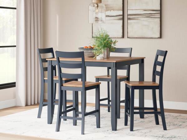 Gesthaven Counter Height Dining Table and 4 Barstools (Set of 5) - Image 3