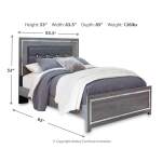 Lodanna Queen Panel Bed and Nightstand - Image 4