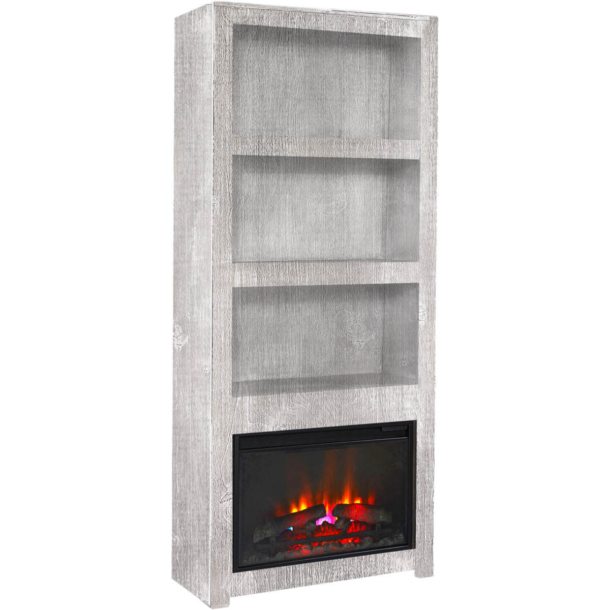 ebe8fe6e12fb55d33e7ff6a010e2d01e Avery Loft 74" Fireplace Display Case DY3472F12-GHT - Image 1