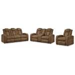Wolfridge Power Reclining Sofa, Loveseat and Recliner