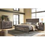 Wynnlow King Panel Bed with Mirrored Dresser and Nightstand - Image 2