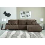 Top Tier 3-Piece Reclining Sectional Sofa Chaise - Image 4