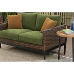 Horizon Hall Outdoor Loveseat with Cushion - Image 7