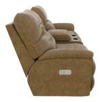Trouper Power Reclining Loveseat w/ Headrest & Console - U49724 - Image 5