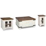 Wystfield Coffee Table and 2 End Tables