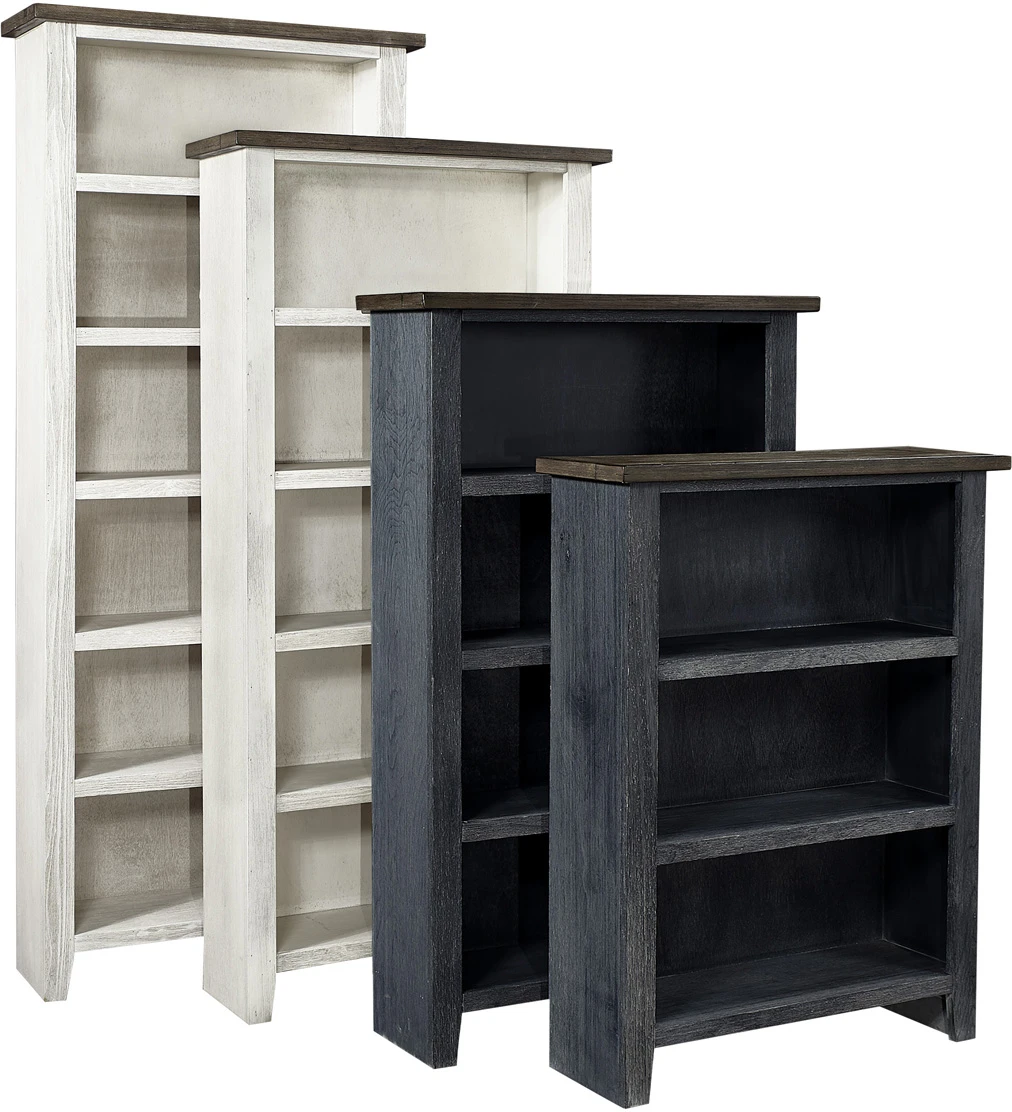 ee9bbf3e99316dba0a46246c5e930b0f Eastport 60" Bookcase W/ 3 Fixed Shelves WME3460-DWT - Image 1