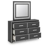 Zuraleus King Storage Bed, Dresser, Mirror, Chest and Nightstand - Image 5