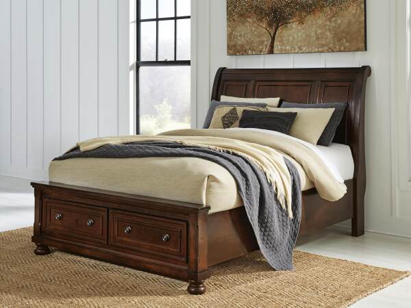Porter Queen Sleigh Storage Bed - Image 3