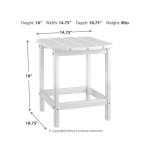 Sundown Treasure Adirondack Chair with End Table - Image 9