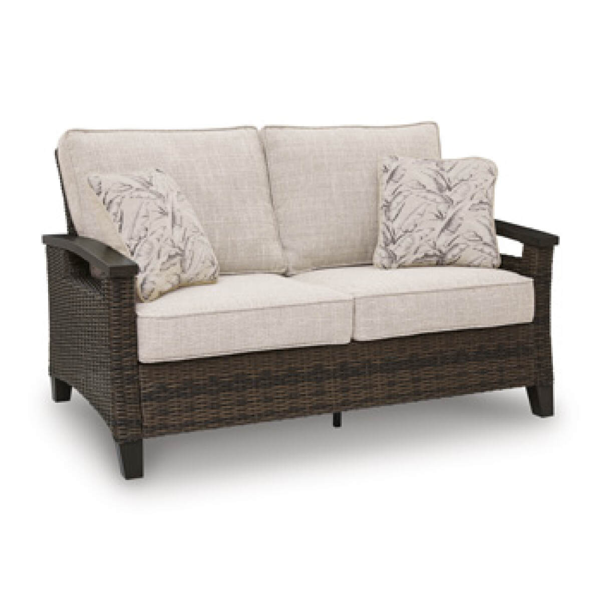 ef1e18521be746416a0b10db04bbc151 Monterey Point Outdoor Loveseat with Cushion - Image 1