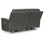 Bleckley Power Reclining Loveseat with Console - Image 7