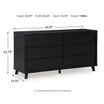 Danziar King Panel Bed, Dresser and 2 Nightstands - Image 15