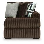 Midnight-Madness 4-Piece Sectional and Oversized Accent Ottoman - Image 3