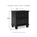 Lanolee California King Panel Bed, Dresser, Chest and 2 Nightstands - Image 33